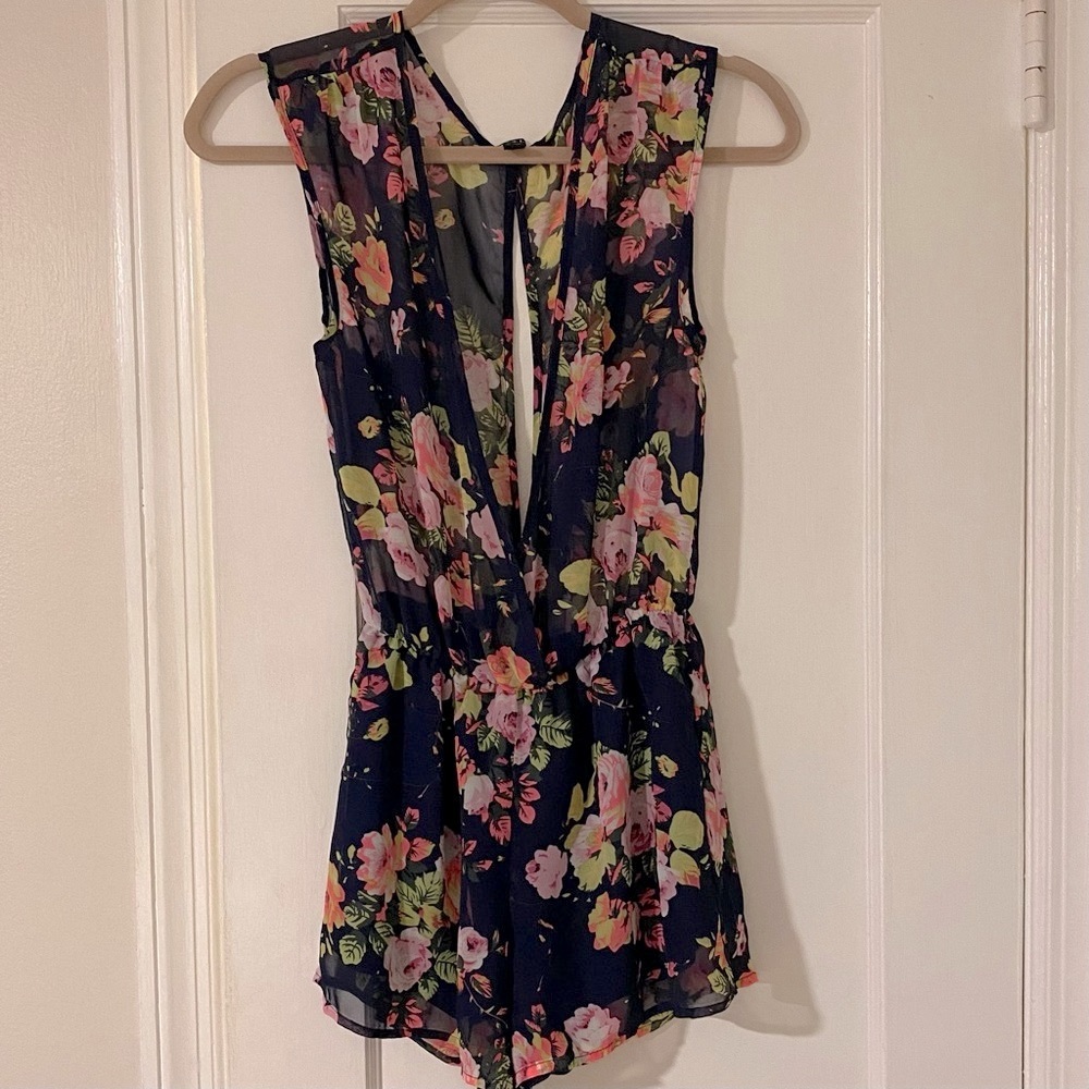 Floral coverup